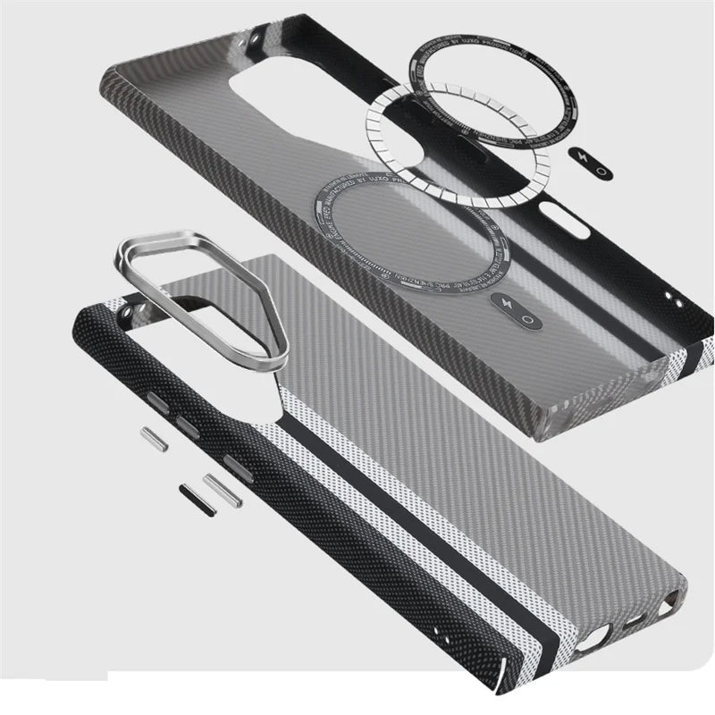 Carbon Fibre Wireless Charging MagSafe Case for Samsung - Premium Mobile Phone Cases from Dressmycell.com - Just $25! Shop now at Dressmycell.com Carbon Fibre Wireless Charging MagSafe Case for Samsung - Premium Mobile Phone Cases from Dressmycell.com - Just $25! Shop now at Dressmycell.com